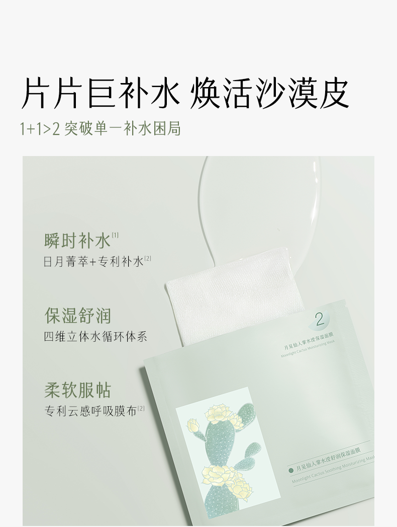 GUYU Medical Grade Facial Mask 30g*5pcs - 1 Pack